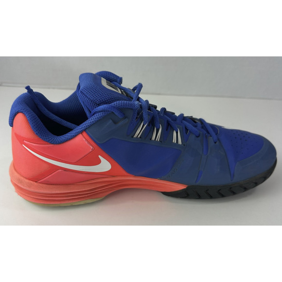 Nike Lunar Ballistec Tennis Sneakers Men's 11.5 Shoes 631653-416 Royal Blue Rafa - Picture 3 of 16